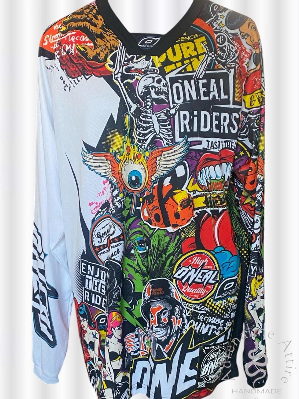 O'Neal Racing Mayhem Crank MX Dirt Bike Jersey Small